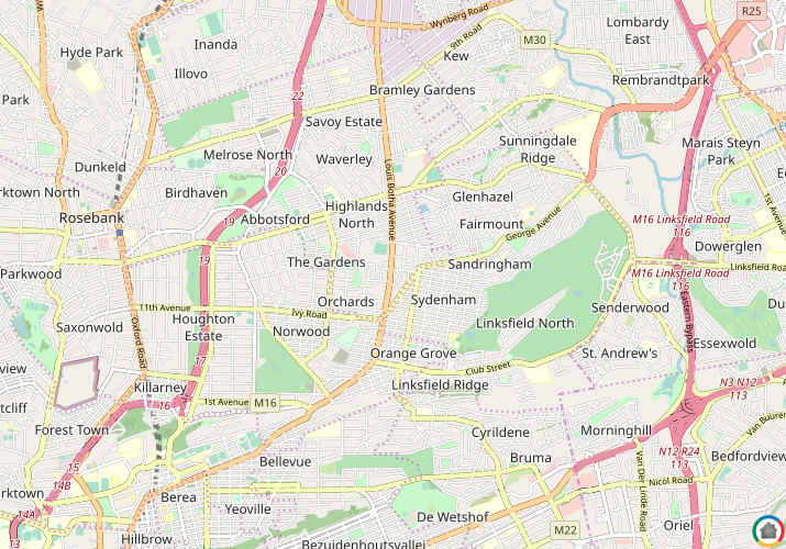 Map location of Bagleyston